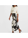 La DoubleJ Skirts gend - A-Long Skirt Winter Jasmine XS 76% WOOL 24% POLYAMIDE