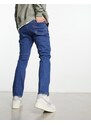 Selected Homme - Jeans dritti lavaggio medio-Blu
