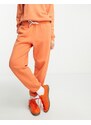 Polo Ralph Lauren - Icon - Joggers arancioni con fondo elasticizzato e logo iconico-Arancione