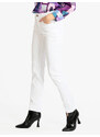 Max & Liu Pantaloni Donna Modello Regular Casual Bianco Taglia 46