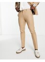 Jack & Jones Premium - Pantaloni da abito super slim color sabbia-Neutro