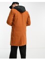 Bolongaro Trevor - Cappotto in lana arancione-Brown