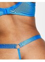 Curvy Kate - Stand Out - Perizoma in pizzo blu elettrico