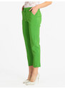 Frenetika Pantaloni Donna Eleganti Verde Taglia M