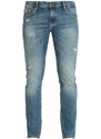 Baci & Abbracci Jeans Uomo Slim Fit Con Strappi Taglia 52