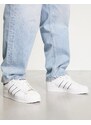 adidas Originals - Superstar - Sneakers bianche e rosse-Bianco