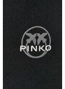 Pinko pantaloncini in cotone colore nero