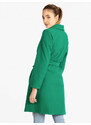 Solada Cappotto Classico Donna Con Cintura Verde Taglia Unica