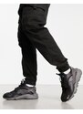 Nike - Air Huarache - Sneakers nere e grigie-Nero
