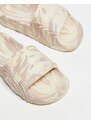 adidas Originals - adilette 22 - Sliders color sabbia effetto marmo-Giallo