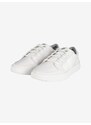 Timberland Davis Square Sneakers Uomo In Pelle Basse Bianco Taglia 44