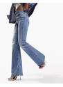 ASOS DESIGN - Jeans a zampa blu chiaro