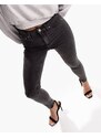 ASOS Petite ASOS DESIGN Petite - Ultimate - Jeans skinny nero slavato