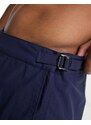 Polo Ralph Lauren - Monaco Lux - Pantaloncini da bagno taglio medio in nylon blu navy