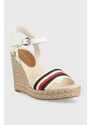 Tommy Hilfiger sandali CORPORATE WEDGE donna FW0FW07086