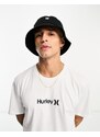 Hurley - Cappello da pescatore nero con logo piccolo-Black