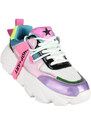 Shop Art Chunky Amy Sneakers Donna Multicolor Metallizzate Basse Multicolore Taglia 36