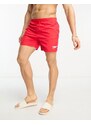 Speedo - Essentials - Pantaloncini da bagno rossi da 16"-Rosso