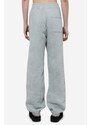 Stussy Pantalone STOCK LOGO in cotone grigio