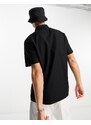Vans - Smith - Camicia a maniche corte nera-Black
