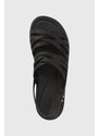 Crocs sandali Brooklyn Strappy Low Wedge donna 206751 206453