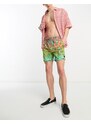 Billabong x Keith Haring - Pantaloncini da bagno con stampa multicolore
