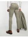 New Look - Pantaloni da abito skinny color salvia-Verde
