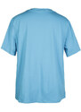H20 T-shirt Donna Con Stampa Taglie Forti Blu Taglia Unica