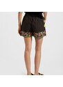 La DoubleJ Shorts & Pants gend - Pull-Up Shorts (Placed) Borboni Placee Nero L 100% Cotton
