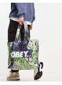 Obey - Upshot - Borsa shopping in PVC multicolore