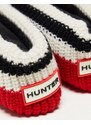 Hunter - Calzini a righe color block rossi e bianchi - MULTI-Multicolore