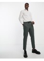 New Look - Pantaloni eleganti verde scuro