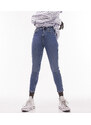 Topshop Petite - Jamie - Jeans blu medio