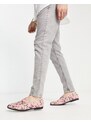 Truffle Collection - Pantofole stile mocassini con morsetto e stampa floreale-Multicolore