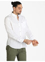 Navigare Camicia Uomo In Cotone Bianco Taglia L