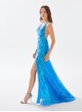 TARIK EDIZ - Lolly, Colore Blu, Taglia Standard Donna 42