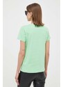 Karl Lagerfeld t-shirt in cotone colore verde
