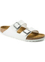 Birkenstock Arizona Birko-Flor White Regular Fit Donne - Sandali Birkenstock - Bianco - 0552681-7.5
