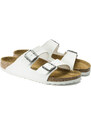 Birkenstock Arizona Birko-Flor White Regular Fit Donne - Sandali Birkenstock - Bianco - 0552681-7.5