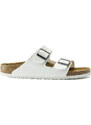 Birkenstock Arizona Birko-Flor White Regular Fit Donne - Sandali Birkenstock - Bianco - 0552681-7.5