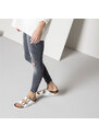 Birkenstock Arizona Birko-Flor White Regular Fit Donne - Sandali Birkenstock - Bianco - 0552681-7.5