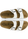 Birkenstock Arizona Birko-Flor White Regular Fit Donne - Sandali Birkenstock - Bianco - 0552681-7.5