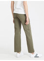 Solada Pantaloni Donna Modello Cargo Casual Verde Taglia Xl