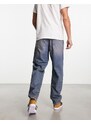 ASOS DESIGN - Jeans ampi blu slavato Y2K