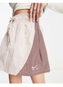 Nike Air - Minigonna color fossile-Brown
