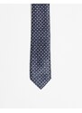 Harry Brown - Cravatta blu navy con stampa di stelle