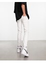 Pull&Bear - Jeans skinny bianchi-Bianco