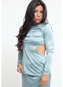 Have One Abito Lungo Cut Out - Menta Azzurro Vestiti Woman PE23 promo