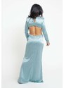 Have One Abito Lungo Cut Out - Menta Azzurro Vestiti Woman PE23 promo