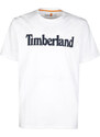 Timberland T-shirt Manica Corta Da Uomo Con Scritta Bianco Taglia L